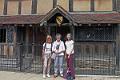 3. Angie, Merrill - Isabella outside Will's house